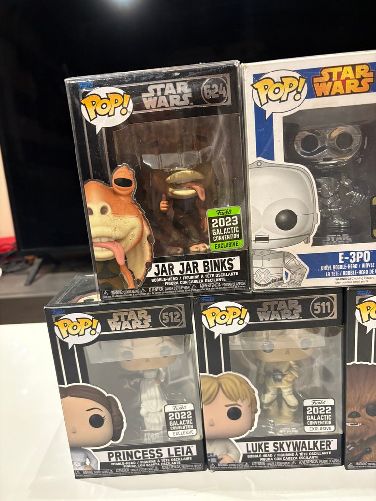 Funko - Legetøj Funko Pop! Star Wars e outros (vários personagens) - 2010-2020 - U.S.A. #2.1