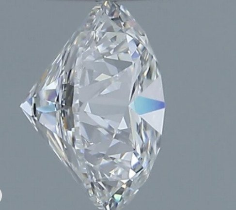 1 pcs Diamond (Natural) - 0.50 ct - Round - E - VS1 - Gemological Institute of America (GIA) #3.2