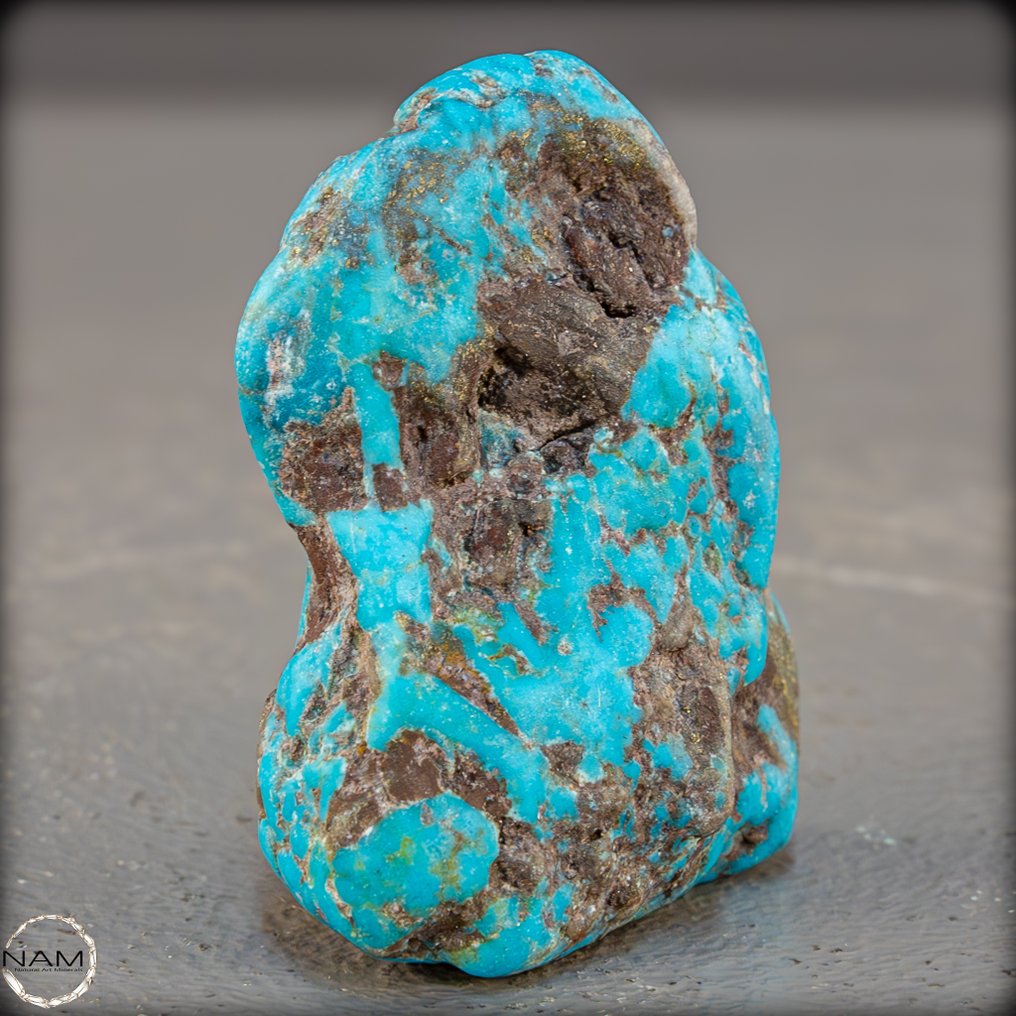 老天然绿松石块（宝石级） 202,40 ct- 40.48 g #3.2