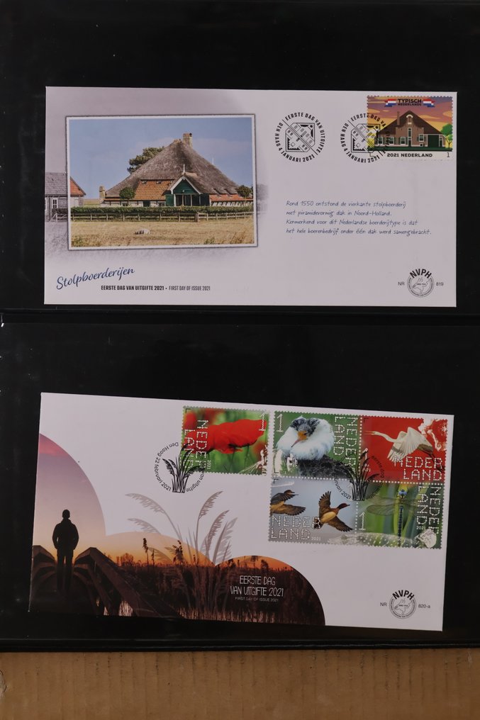 Netherlands 2021 - FDC's Collection - Free worldwide shipping* - NVPH 818a - 826 #1.0