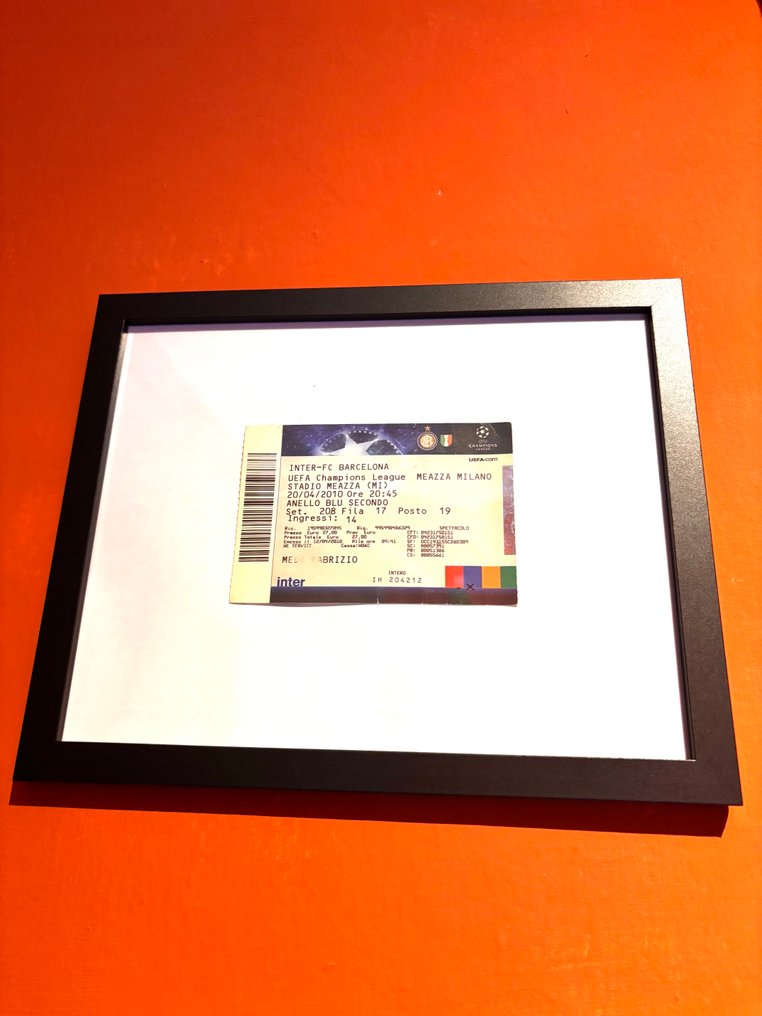 FC Internazionale x Barcellona - 足球冠军联赛 - 2010 - 门票  #3.2