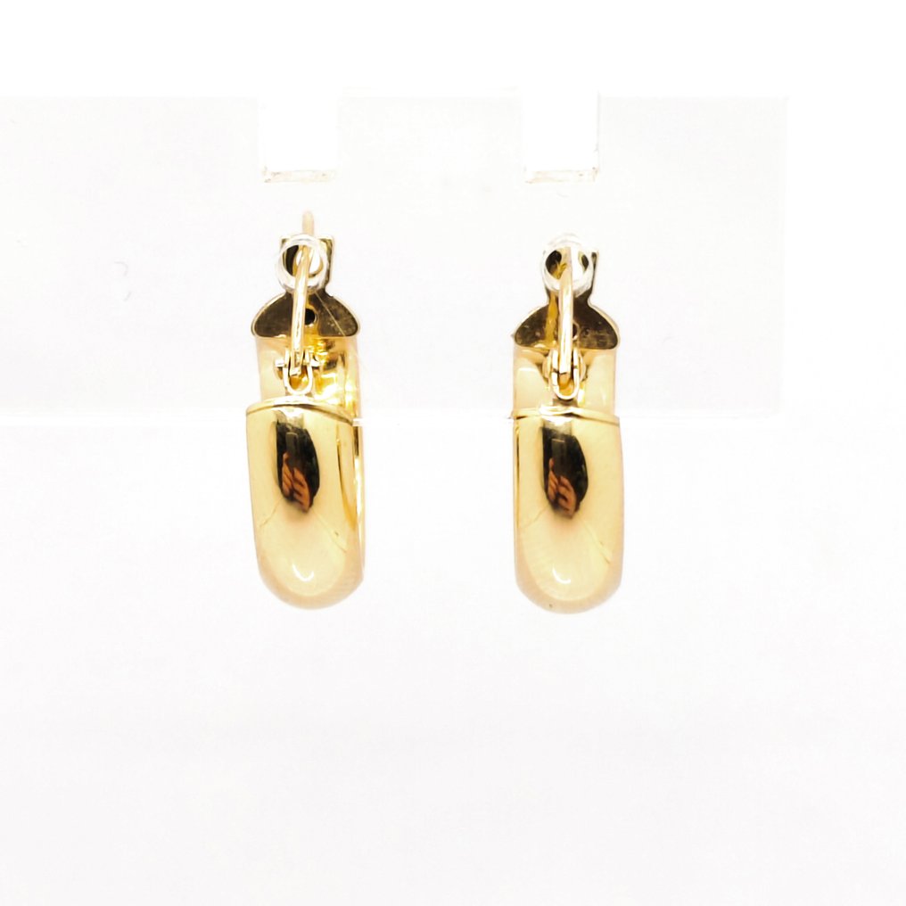 Ingen mindstepris - Øreringe - 18 kraat Gulguld #1.0