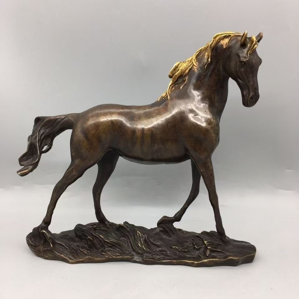 小雕像 - Paard - 青銅色 #1.0