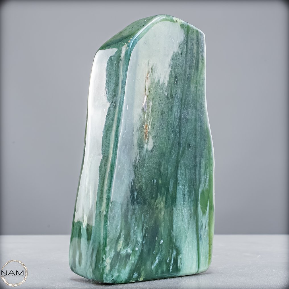 天然高品质的翡翠软玉 自由形式- 972.13 g #3.2