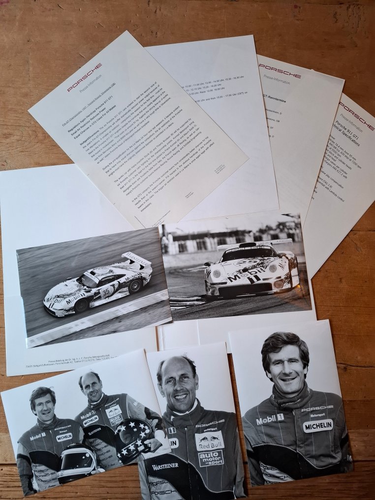Comunicado de imprensa - Porsche - 911 GT1 - FIA GT Championship - 1997 #1.0