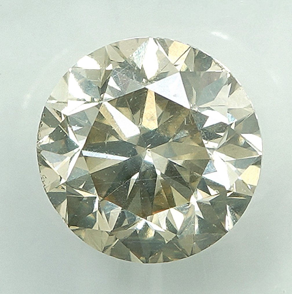 1 pcs Diamond (Natural) - 2.03 ct - Round - SI2 - Gem Report Antwerp (GRA) - P - SI2 #2.1