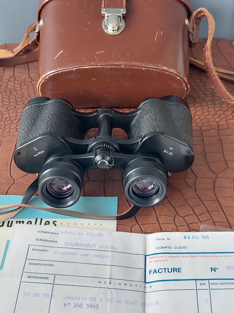 Observation binoculars - M 8x30 - δεκαετία του 1960 - Γερμανία - Carl Zeiss Jena #4.3