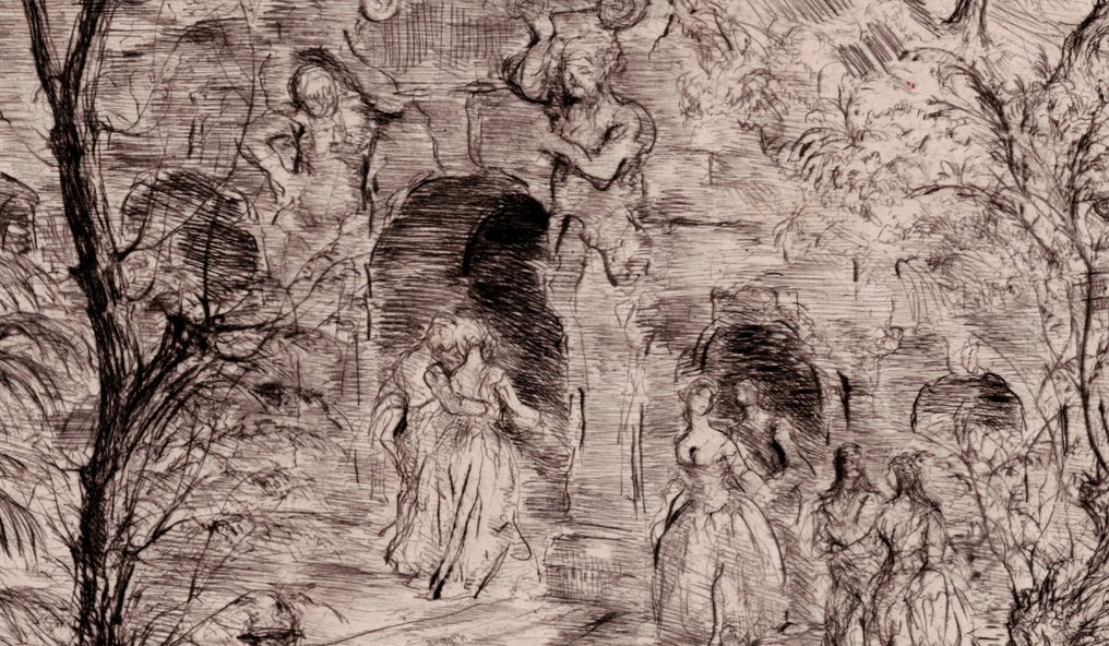 Hans Meid (1883-1957) - Der  Liebesgarten - 1918 #2.1