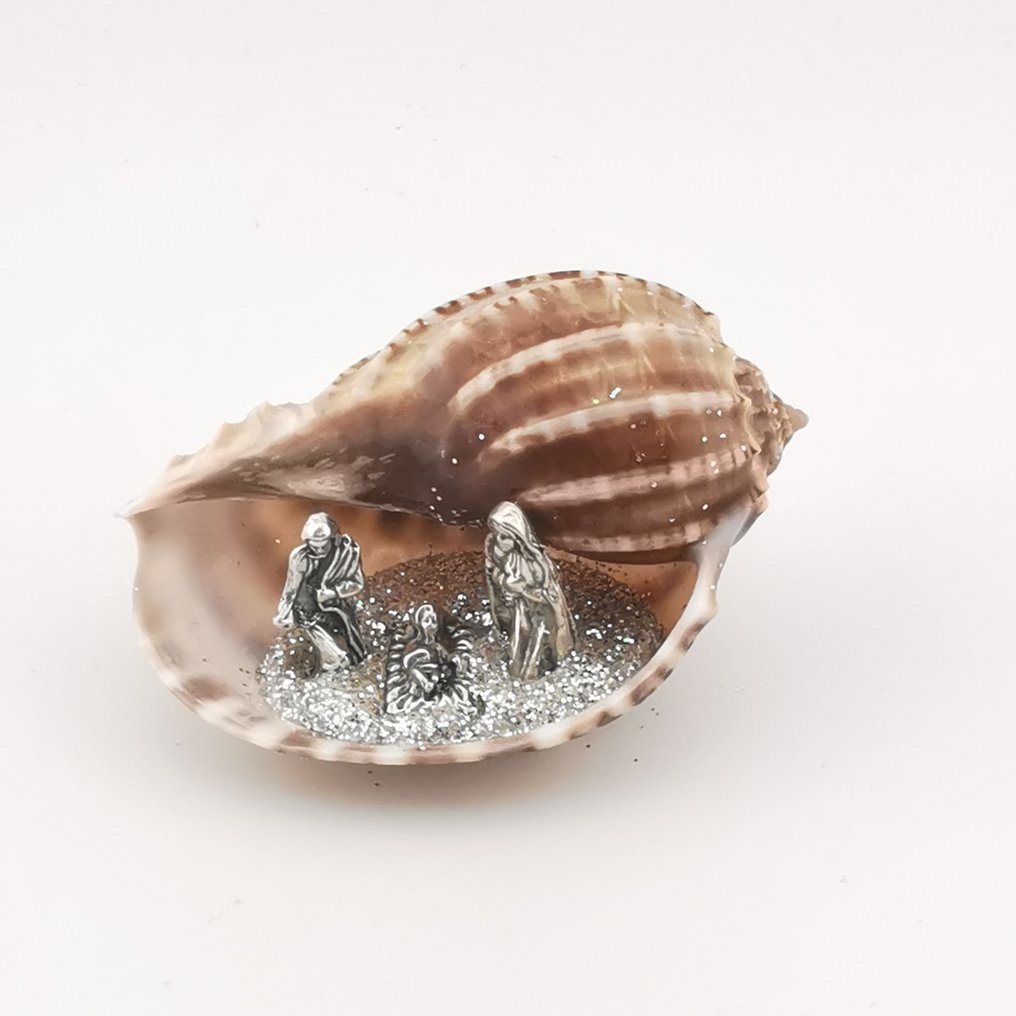 Σκηνή γέννησης - Shell - ιταλική χειροτεχνία #1.0