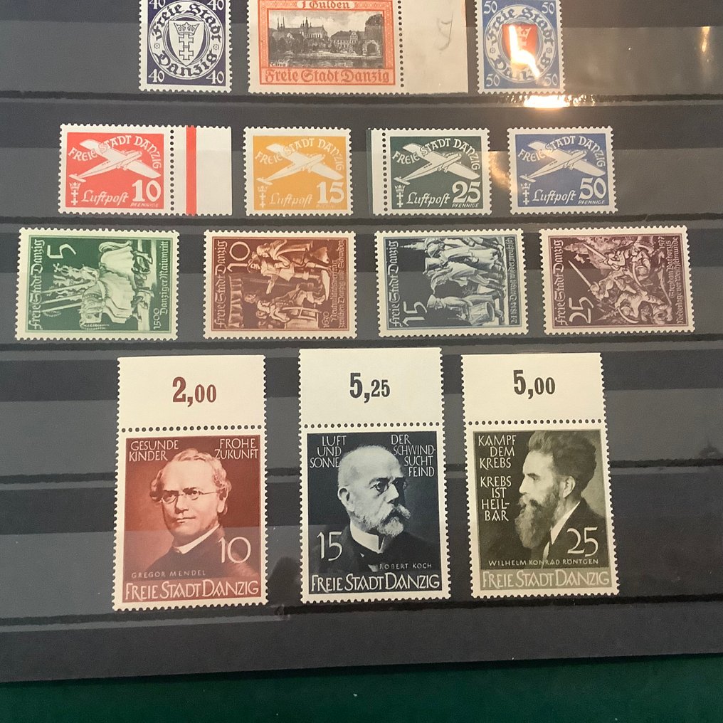 Danzig 1938/1939 - Két teljes évad - Michel 281/308 #4.3