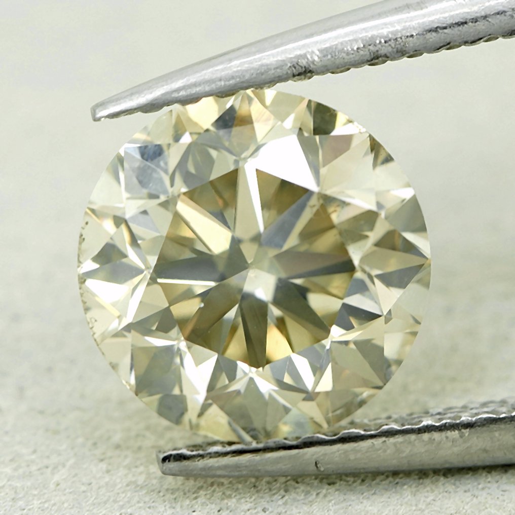 1 pcs Diamond (Natural) - 2.03 ct - Round - SI2 - Gem Report Antwerp (GRA) - P - SI2 #4.3
