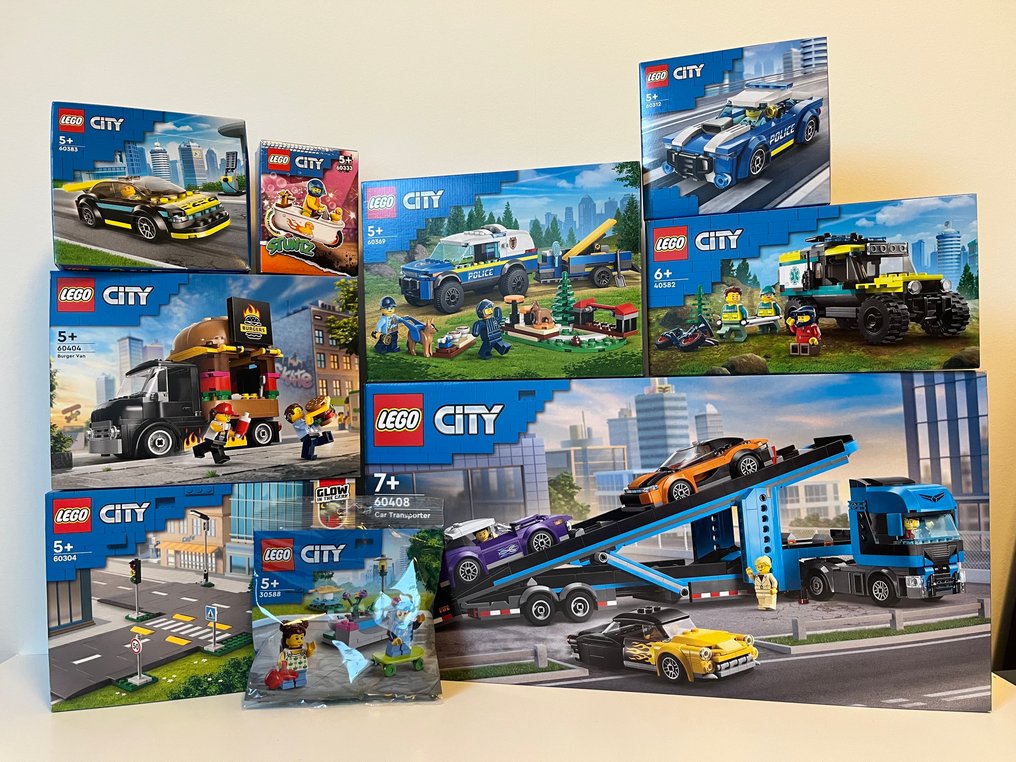 Lego Set - Stadt - 9 Sets (M.I.S.B.) (Retired Sets) #1.0