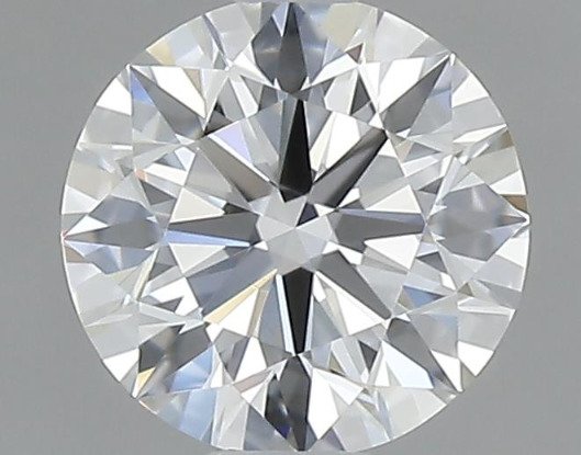 1 pcs 钻石  (天然)  - 0.45 ct - 圆形 - E - VS1 轻微内含一级 - 美国宝石研究院（GIA） #1.0