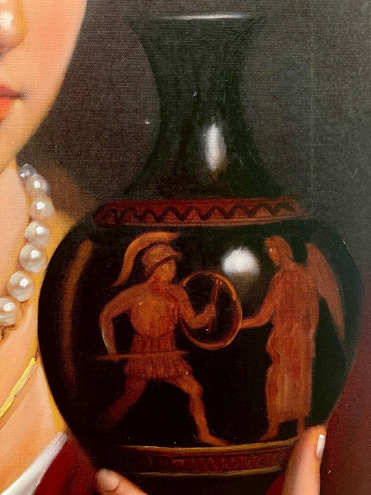Antonio Sciacca (1957) - The Vase and the Pearls #2.1
