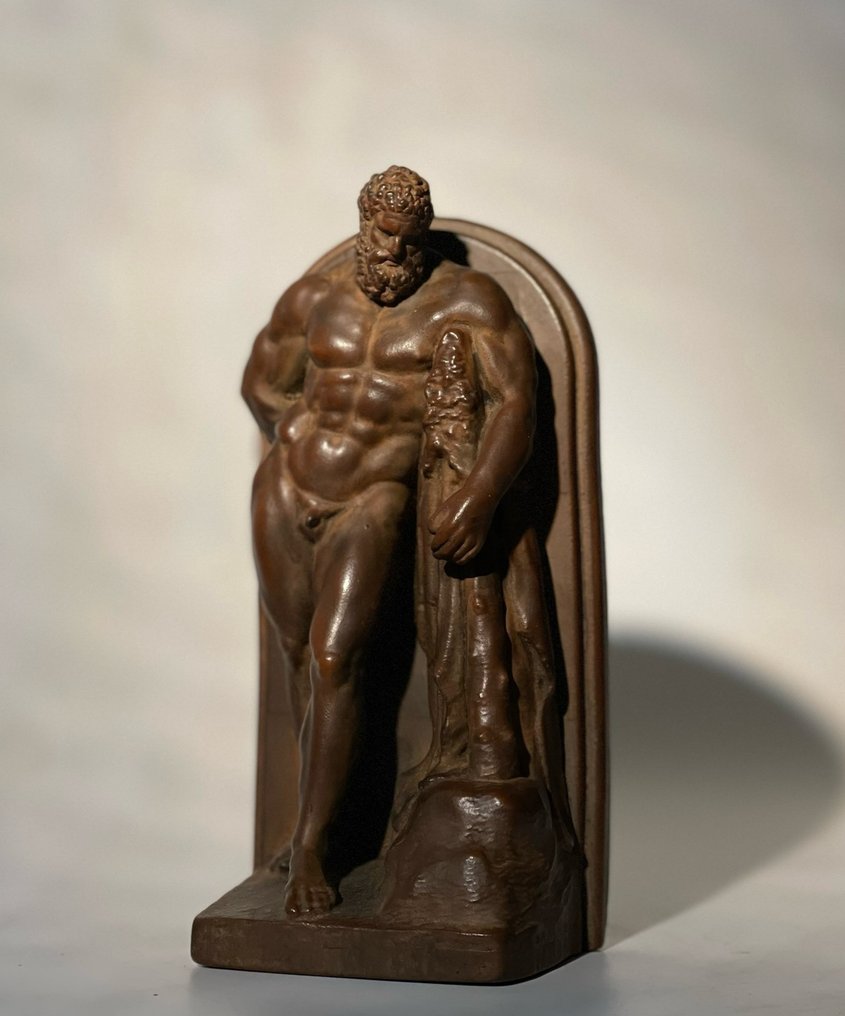 Sculpture, Hercules - 17 cm - Ceramic #3.2