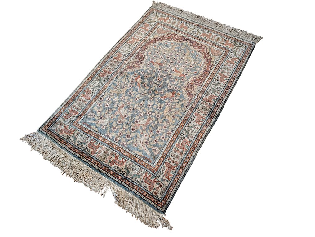 Kayserie Seide - Teppich - 129 cm - 88 cm #1.0