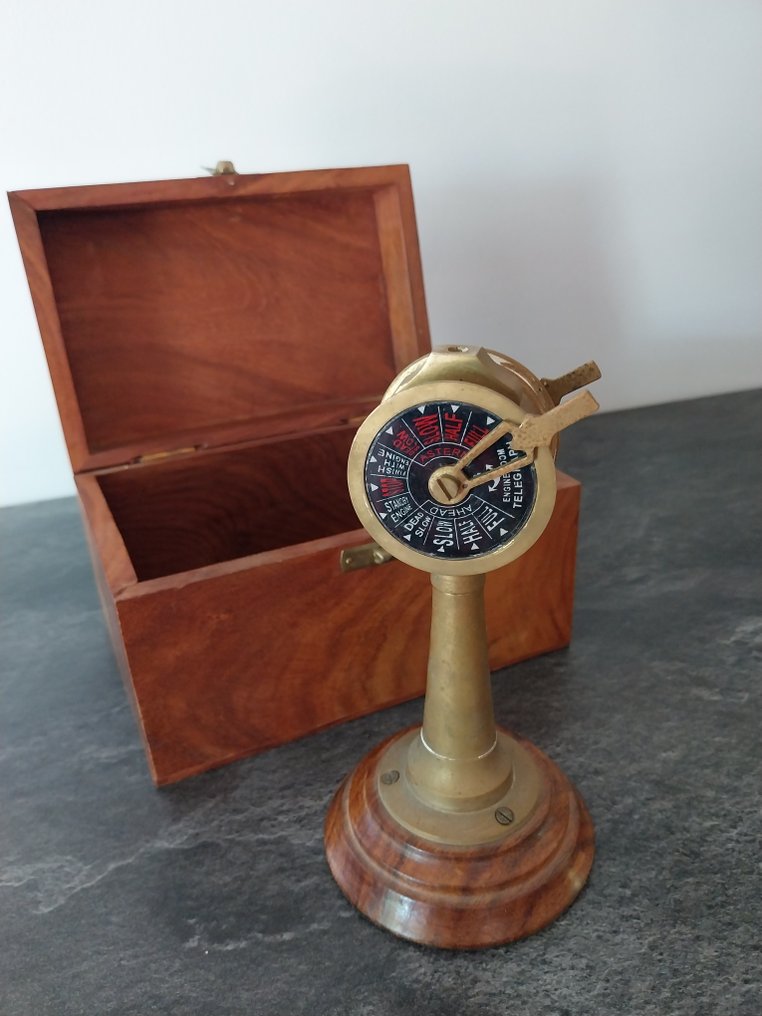 Skibstelegraf - Messing, Træ - Slutningen af det 20. århundrede - Maskin-telegraph #3.2