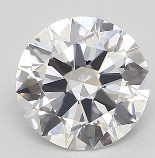 1 pcs 钻石  (天然)  - 0.50 ct - 圆形 - E - VS2 轻微内含二级 - 美国宝石研究院（GIA） #1.0