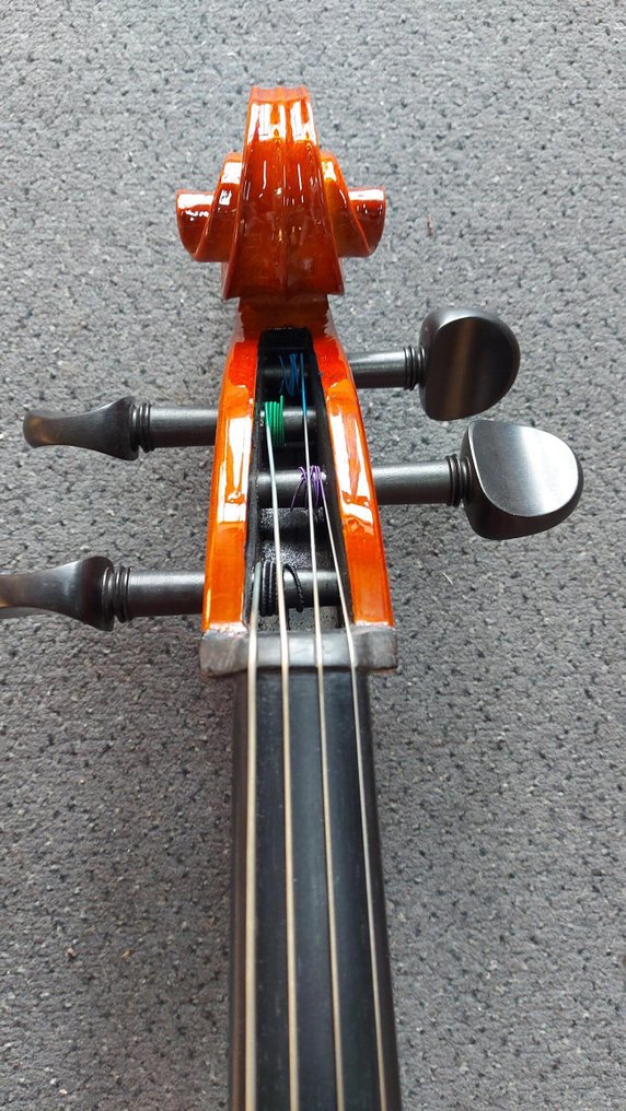 Stentor - 3/4, handmade SR1586 Conservatoire met strijkstok en koffer - - Violonchelo #4.3