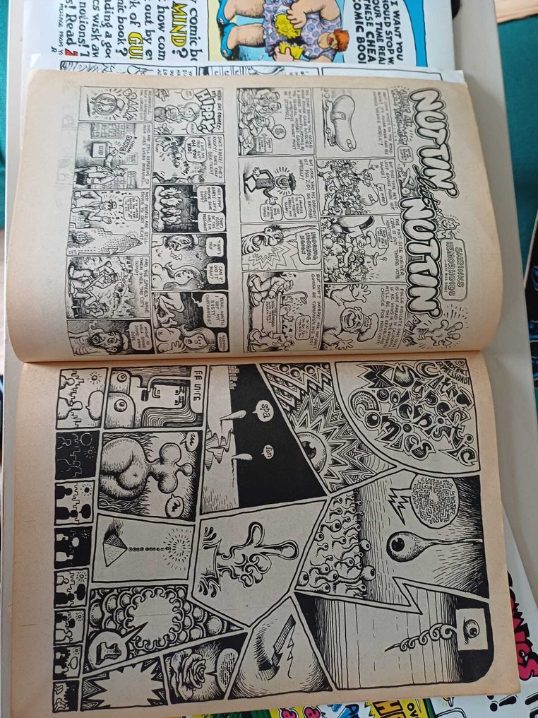 Zap Comix 0;1;2;3 - Robert Crumb's Zap Comix lot - 4 Comic collection - Various editions #2.1