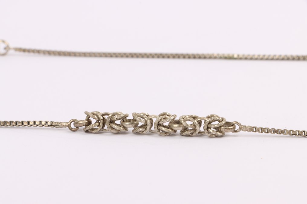 没有保留价 - 项链 银 - 复古别致 #3.2