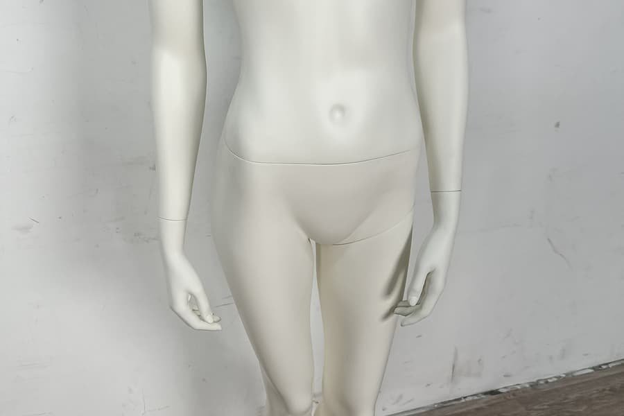 Mannequin - Weibliche Schaufensterpuppe mit Glasplatte - PURE - Resin #2.1