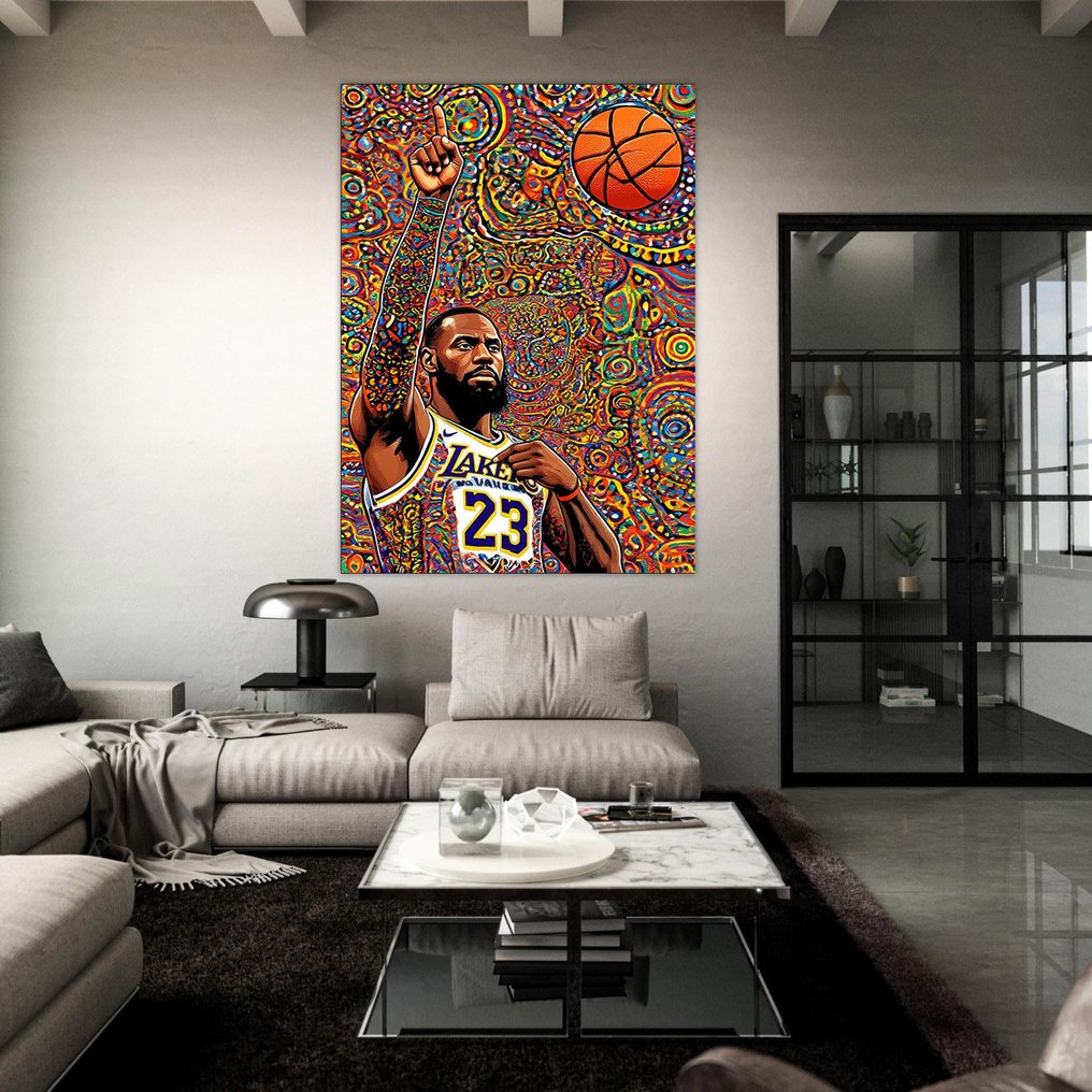 Jacob Hitt - does LeBron James w/COA XXL #1.0