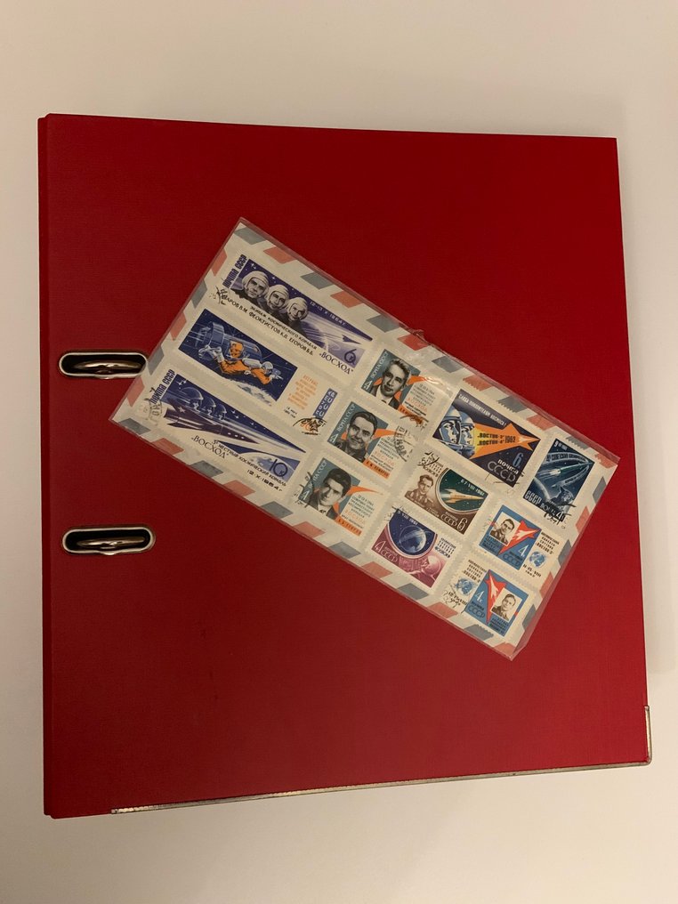 USSR-Russia 1957/2000 - Beautiful Russian space collection (1957-2000): stamps, blocks, and envelopes. #1.0