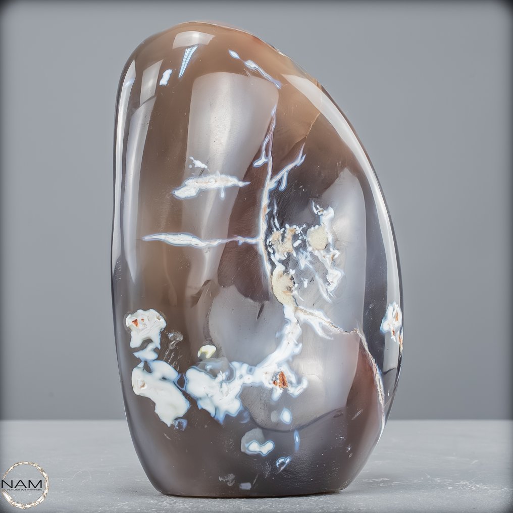 Naturalny agat 'Orca' Dowolna forma- 1165.26 g #1.0