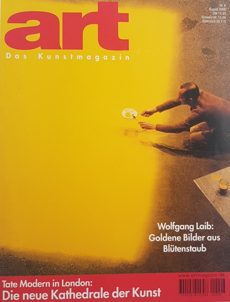 Signed; Albert Oehlen, Werner Buettner - 1 photo (signed from Albert Oehlen & Werner Büttner) & art-Magazin 08-2000 - 1984 #2.1