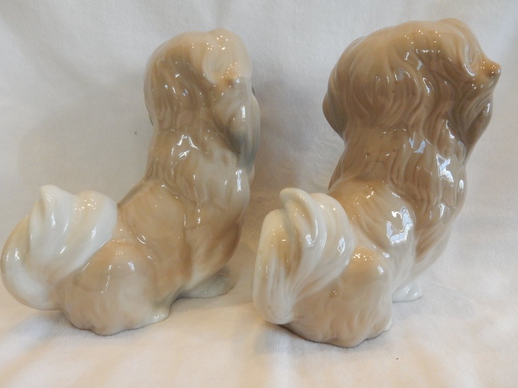 Lladró - 雕像 - Pekinees (2) - 瓷 #4.3