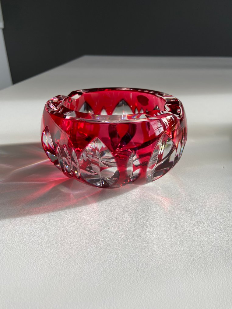 Val Saint Lambert - René Delvenne - Σταχτοδοχείο - Κρύσταλλο #3.2