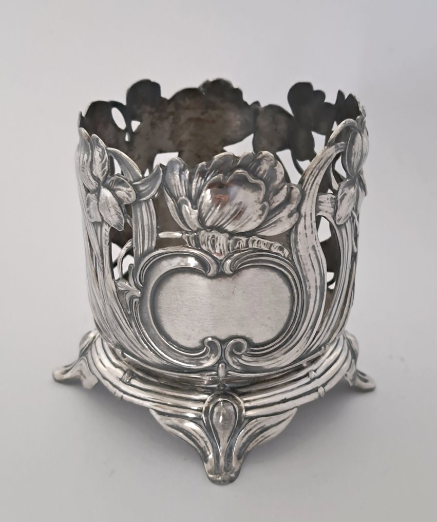 WMF - 瓶墊 -  Jugendstil / Art Nouveau 大约1905年 - 镀银在金属上 #2.1