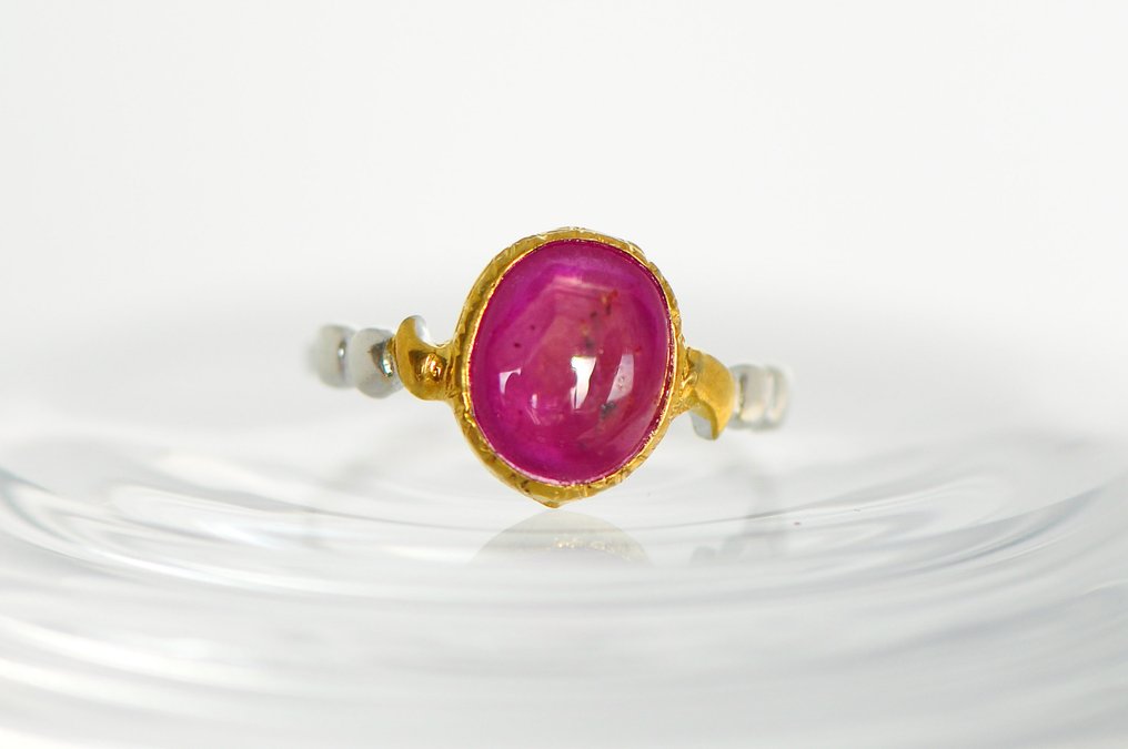 925 silver - ruby - Ring #2.1