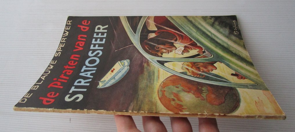 De Blauwe Sperwer - De Piraten van de stratosfeer - 1 Album - First edition - 1951 #3.2