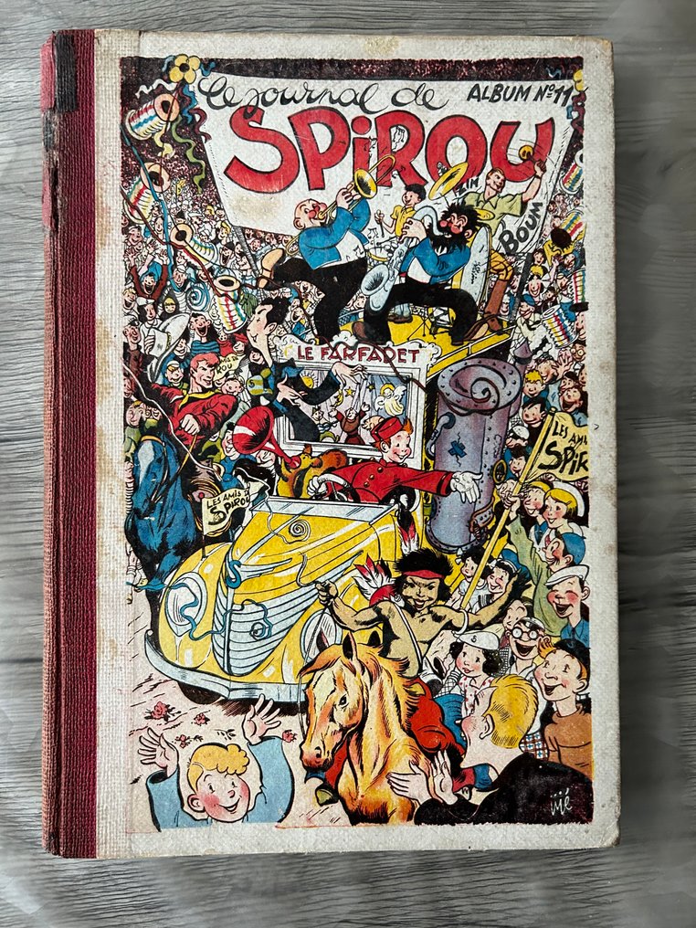 Spirou (magazine) - Recueil N°11 - 1 Album - First edition - 1942 #1.0