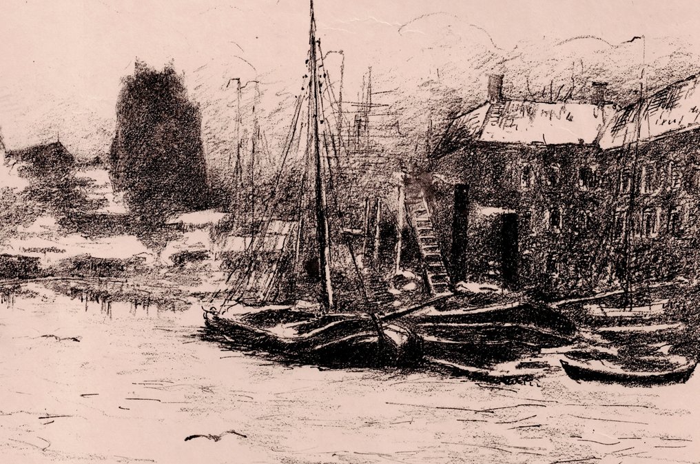 Siebe Johannes ten Cate (1858-1908) - Two pilgrims in an Italian landscape #2.1