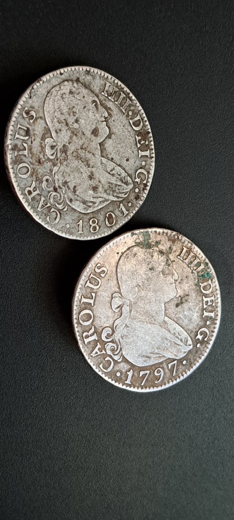 Ισπανία. Carlos IV. 2 Reales  (χωρίς τιμή ασφαλείας) #1.0