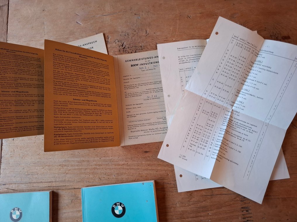 Manual - BMW - 403 & 404 B - 1961 #2.1