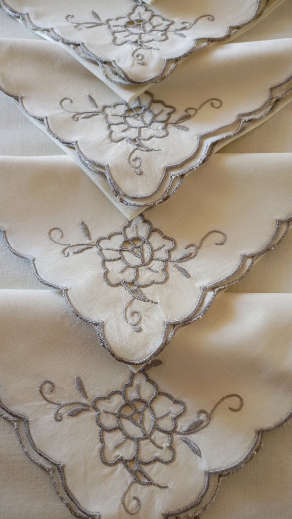 Toalha de mesa (13) - 250 cm - 160 cm - Retangular de 12 #3.2