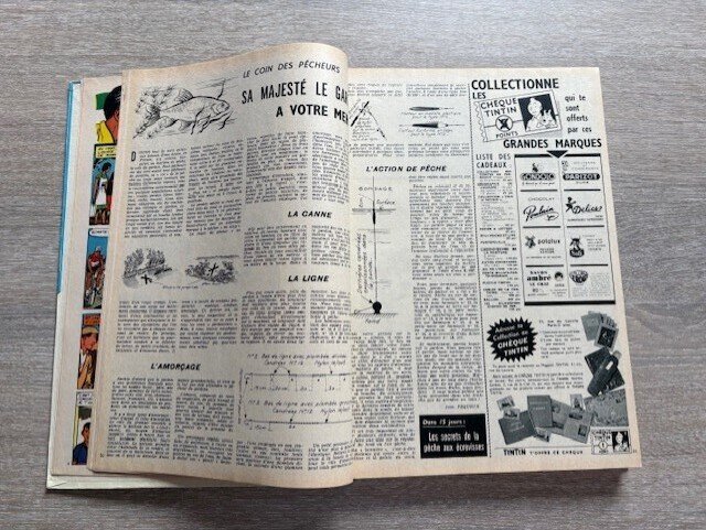 Tintin (magazine) - Recueil N°46 - 1 Album - First French edition - 1960 #4.3