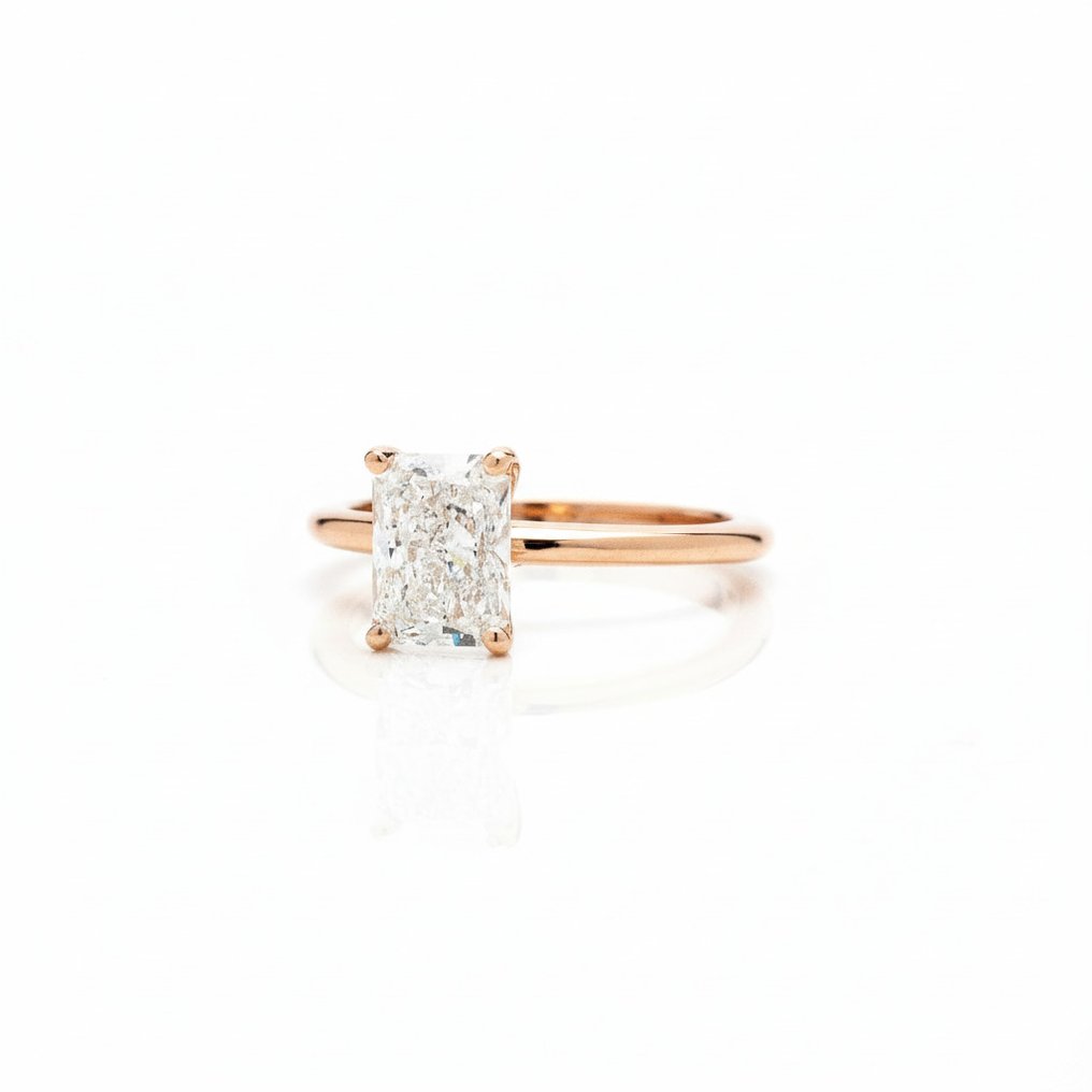 Ring - 14 karaat Roségoud - 2.30ct. tw. Diamant (Lab-grown) #2.1