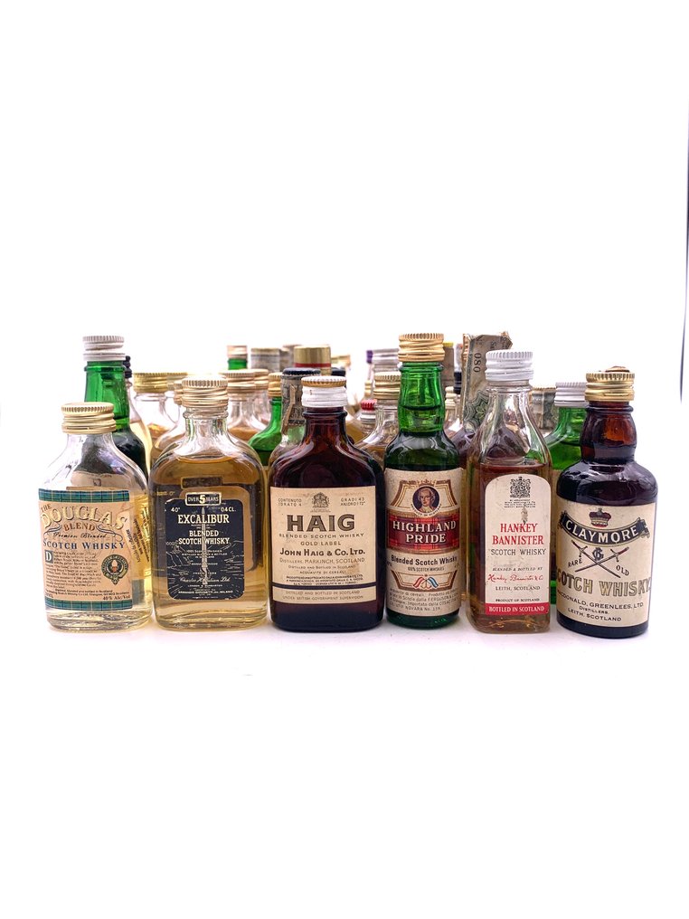 Various Scotch whisky - Miniature  - b. 1960s to 2000s - 5cl - 51 bottles #1.0