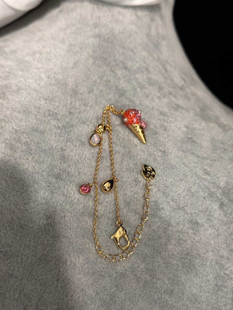 Swarovski - 小雕像, No Regrets Ice Cream Bracelet - 0 cm - 水晶 #4.3
