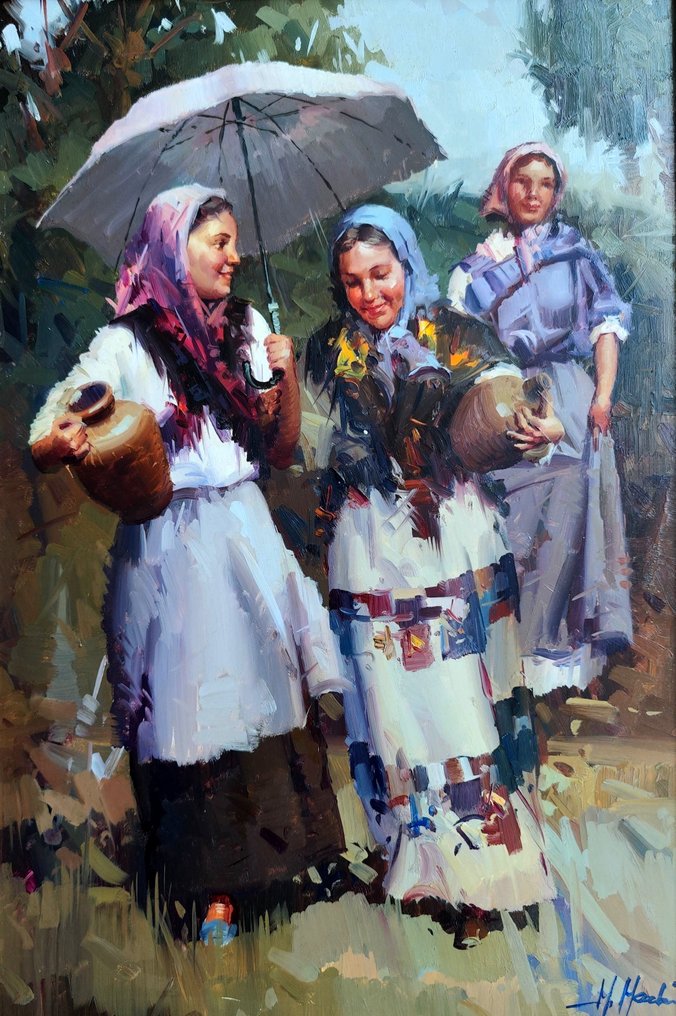 Manuel Machí (1937) - Entre cántaros y sonrisas #1.0