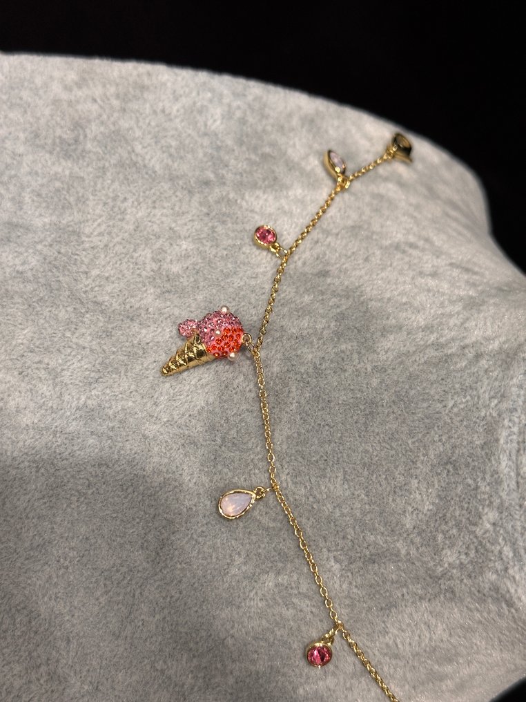 Swarovski - 小雕像, No Regrets Ice Cream Bracelet - 0 cm - 水晶 #1.0