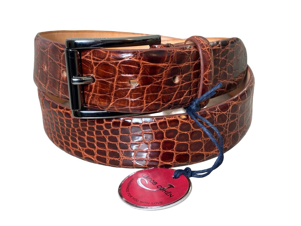Jacob Cohen - JACOB COHEN NEW EXCLUSIVE BELT HANDMADE IN ITALY SIZE 90/105 - Ζώνη #1.0