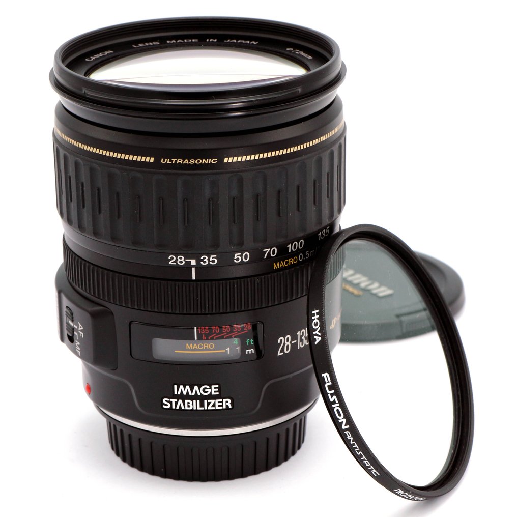 Canon EF 28-135mm f/3.5-5.6 IS USM zoomlens #PRO LENS #ULTRASONIC Zoomobjektiv #1.0