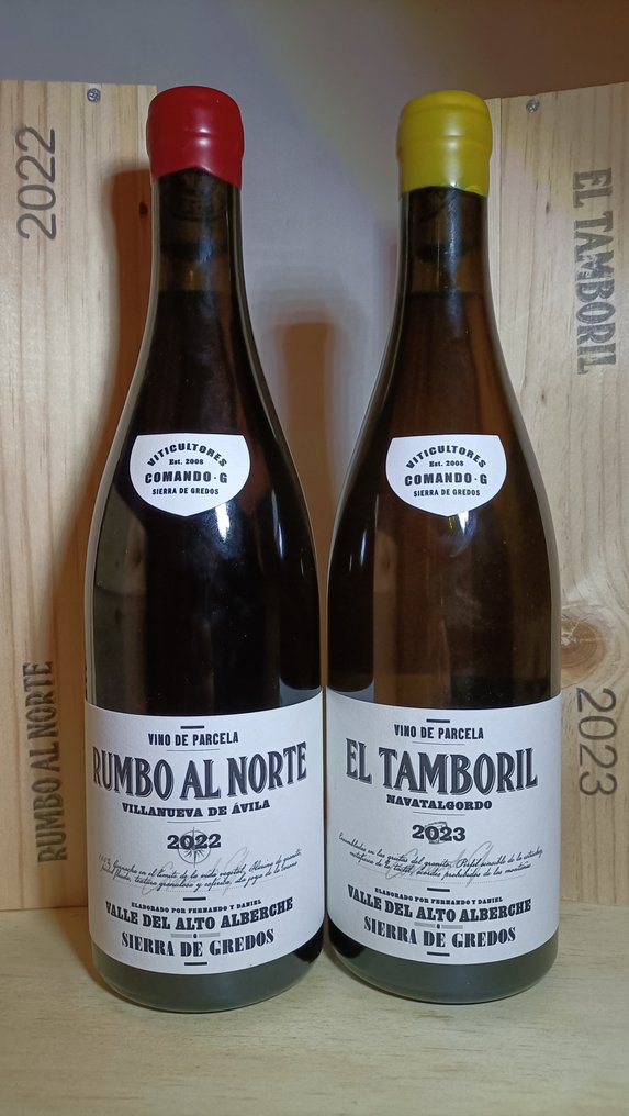 Comando G; 'El Tamboril' Blanco Navatalgordo & 2022 Rumbo al Norte - Castilla y Leon - 2 Bottles (0.75L) #1.0
