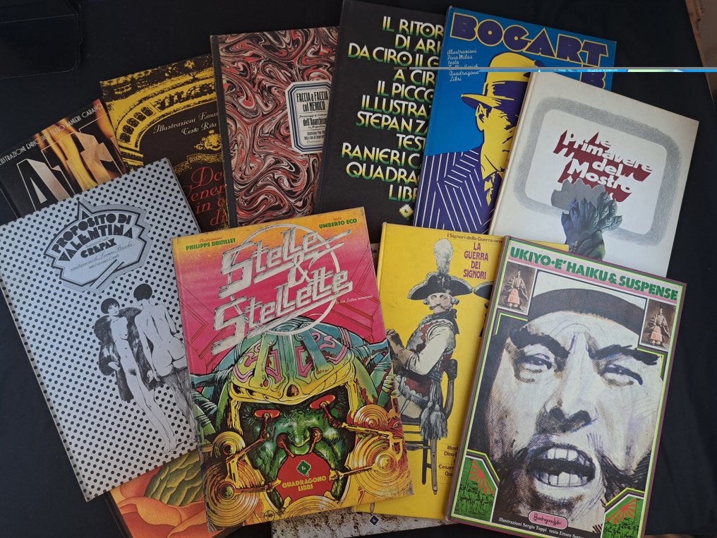 Quadragono Libri Completa - 12 Comic - First edition - 1974/1976 #1.0